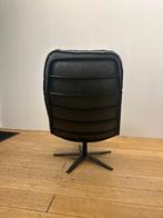 GRATIS BEZORGING Odin fauteuil van INNO Living antraciet, Minder dan 75 cm, Nieuw, Ophalen of Verzenden, Leer