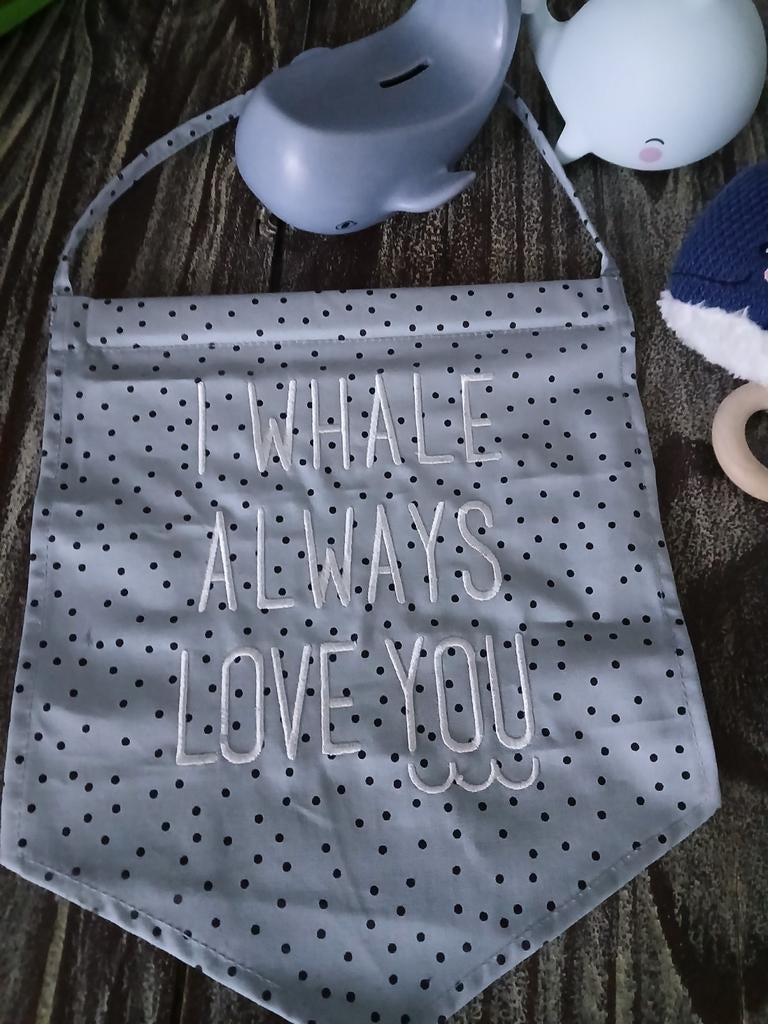 Walvis Thema Baby Speelgoed Set, Kinderen en Baby's, Ophalen of Verzenden, Zo goed als nieuw, Rammelaar, Met geluid