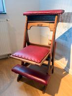 Bidstoel met Rode Bekleding, Antiek en Kunst, Ophalen of Verzenden