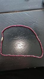 Ketting met robijn facetten, Ophalen of Verzenden