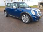 Mini 1.6 16V Cooper S 120KW 2003 Blauw, Auto's, Mini, Voorwielaandrijving, Stoelverwarming, 4 cilinders, 163 pk