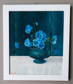 Blauwe viooltjes, Antiek en Kunst, Ophalen of Verzenden