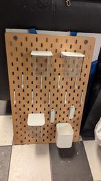 IKEA SKÅDIS pegboard met accessoires, Ophalen, Zo goed als nieuw