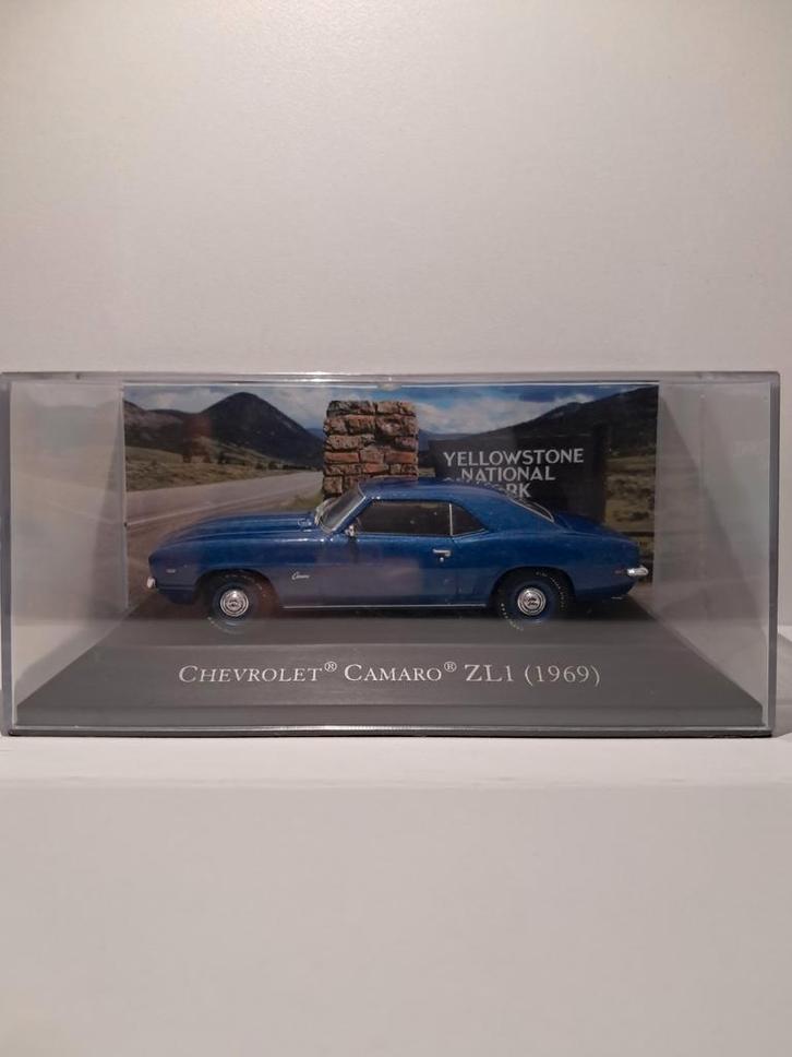 1:43 Chevrolet Camaro ZL1 (1969) - Prachtig Model!, Hobby en Vrije tijd, Modelauto's | 1:43, Nieuw, Auto, Overige merken, Ophalen of Verzenden