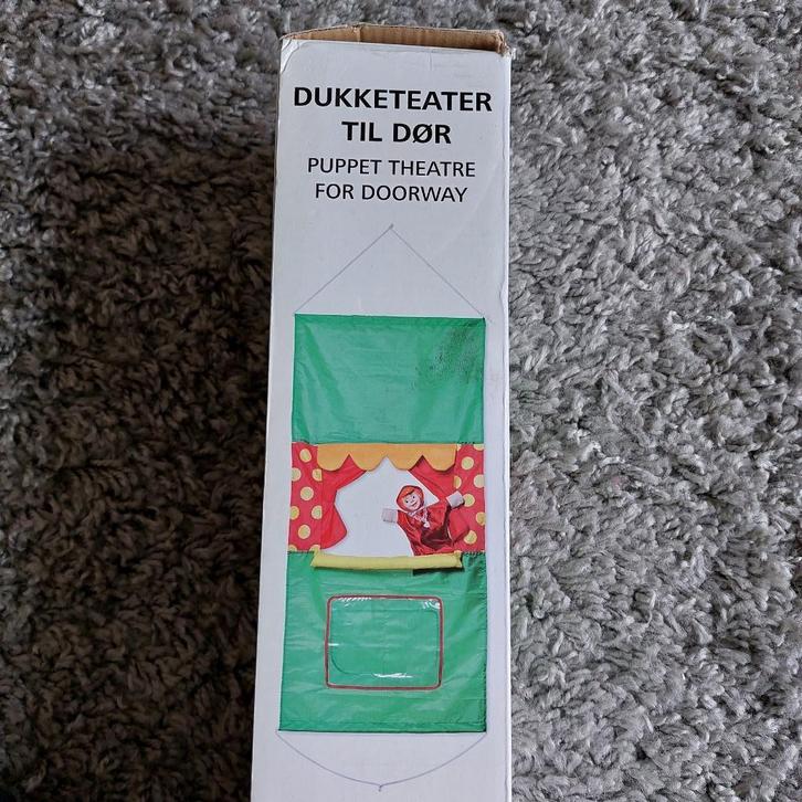 poppenkastdoek nieuw in de doos, Kinderen en Baby's, Kinderkamer | Overige Meubels, Nieuw, Overige typen, Ophalen of Verzenden