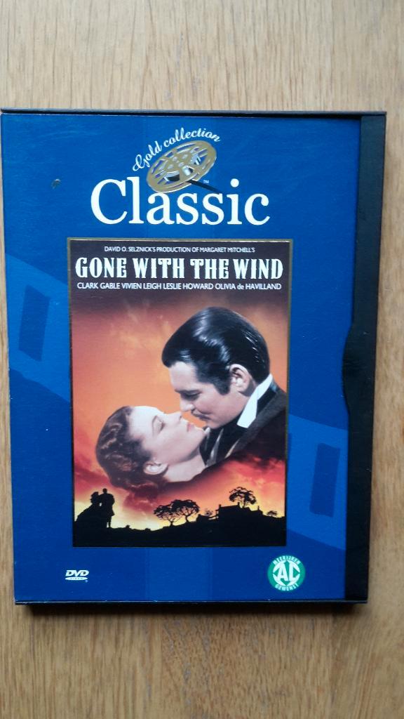 DVD Gone with the wind Nederlands ondertiteld, Cd's en Dvd's, Dvd's | Klassiekers, Gebruikt, Drama, 1940 tot 1960, Alle leeftijden