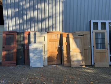 10 handgemaakte olmen deuren <200 hoog beschikbaar voor biedingen