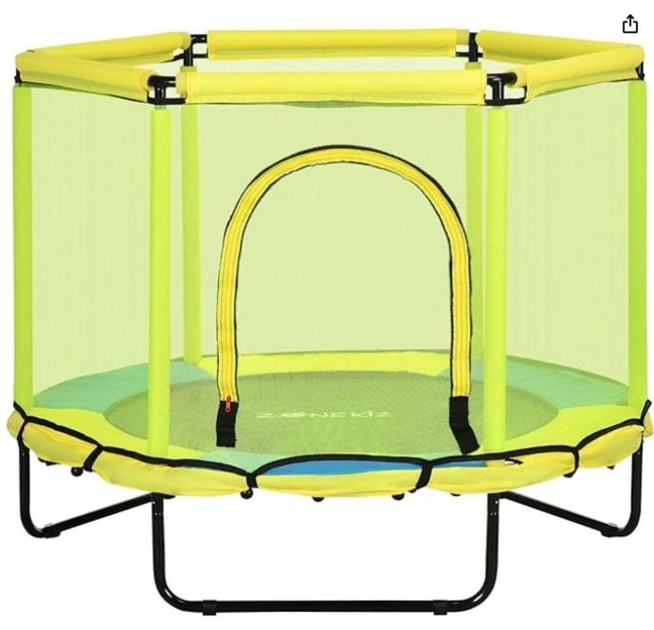 kinder trampoline - zonekiz - 342-068v00yl 4,5ft, Kinderen en Baby's, Speelgoed | Buiten | Trampolines, Nieuw, Ophalen of Verzenden