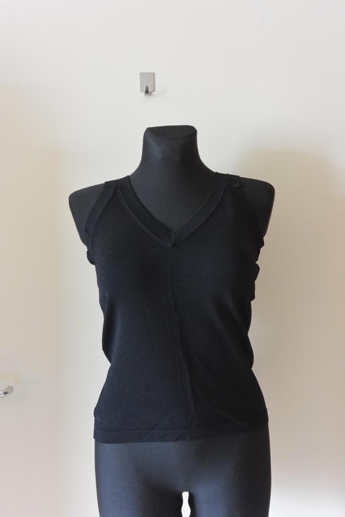 Banana Republic top zwart M apart gaaf zga nieuw, Kleding | Dames, Tops, Zo goed als nieuw, Maat 38/40 (M), Zwart, Zonder mouw