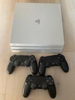 PlayStation 4 Pro Wit, Spelcomputers en Games, Spelcomputers | Sony PlayStation 4, Gebruikt, Ophalen of Verzenden, 1 TB, Pro