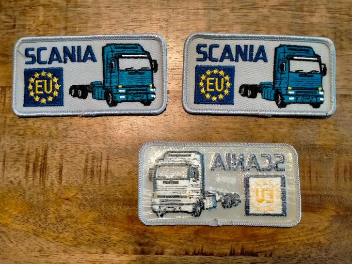 Scania truck vrachtwagen patch patches kledingembleem, Verzamelen, Automerken, Motoren en Formule 1, Nieuw, Auto's, Ophalen of Verzenden