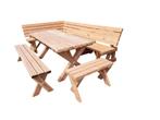 loungebank  tuinbank tuinset DUURZAAM DOUGLAS, Meer dan 8 zitplaatsen, Nieuw, Ophalen of Verzenden, Loungeset