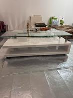 Tv meubel wit, Ophalen, Zo goed als nieuw, Rechthoekig, Minder dan 50 cm