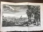Plegtige Ommegang Scherpenheuvel, J.C. Philips 1737, 29x18cm, Antiek en Kunst, Ophalen of Verzenden
