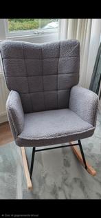 Schommelstoel, Huis en Inrichting, Stoelen, Ophalen, Zo goed als nieuw, Eén, Stof