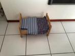 houten poppenbed,grenen met handmade  nieuw beddengoed,, Ophalen, Zo goed als nieuw, Overige typen
