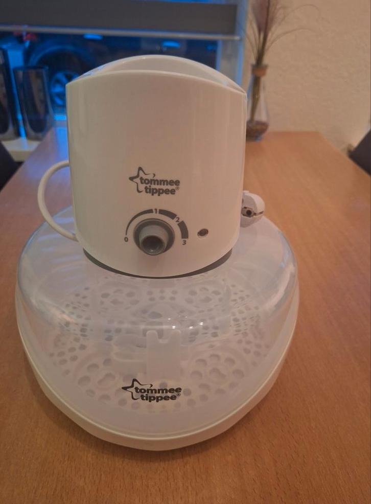 Tommee Tippee Flessenwarmer & Magnetron Sterilisator, Kinderen en Baby's, Babyvoeding en Toebehoren, Gebruikt, Flessen- of potjesverwarmer