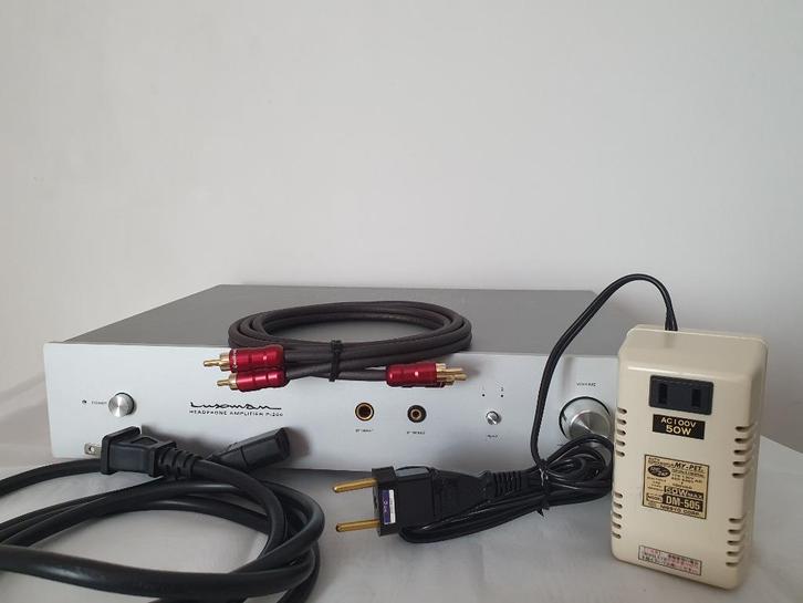 Luxman P-200 Pure Class A Hi-Fi hoofdtelefoonversterker 2W, Audio, Tv en Foto, Versterkers en Receivers, Zo goed als nieuw, Stereo
