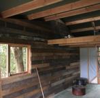 Oud hout sloophout plank in old oak of barnwood thema, Ophalen of Verzenden, Gebruikt