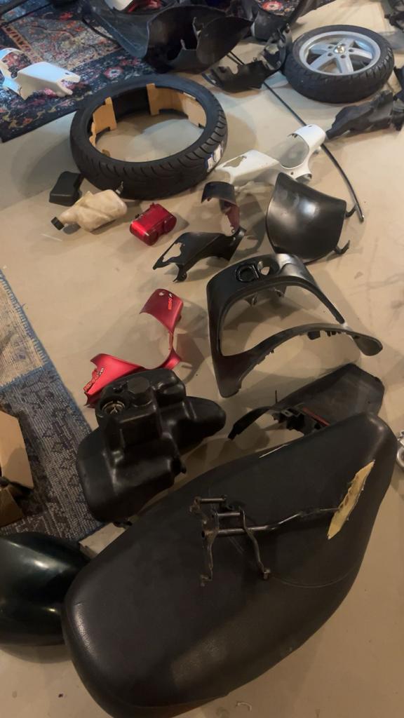 Piaggio Zip, Quartz, Skipper & Peugeot Vivacity Onderdelen, Fietsen en Brommers, Brommeronderdelen | Scooters, Gebruikt, Piaggio