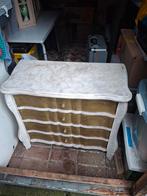 Oud Antiek Buikkastje met 4 Lades, Ophalen