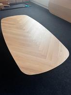 Visgraat tafel blad - Deens ovaal - eiken - 240x100 cm, Huis en Inrichting, Tafels | Eettafels, Ophalen, 100 tot 150 cm, Eikenhout