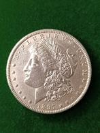 1897 Morgan Silver Dollar, Postzegels en Munten, Munten | Amerika, Ophalen of Verzenden, Noord-Amerika, Losse munt, Zilver