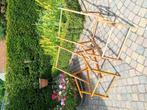 2 vintage strandstoelen, Ophalen of Verzenden, Zo goed als nieuw, Wicker, Verstelbaar