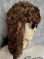 Muts Trapper Russische imitatie bont muts unisex, Kleding | Heren, Maat 52/54 (L), Ophalen of Verzenden, Zo goed als nieuw, Trapper