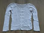 H&M wit gebreide trui - mt M, Ophalen of Verzenden, Gedragen, Wit