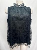 Hoffmann copenhagen blouse 40 gisella lace kant, Ophalen of Verzenden, Zo goed als nieuw, Maat 38/40 (M), Zwart