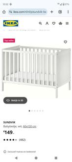Sundvik ledikant Ikea, Kinderen en Baby's, Babywiegjes en Ledikanten, Ophalen, Gebruikt, Ledikant