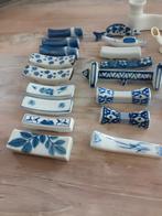 Diverse messenleggers blauw wit, Ophalen of Verzenden