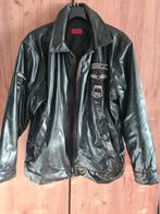 Replay leren jas - Maat M, Ophalen, Maat 48/50 (M), Zwart, Zo goed als nieuw