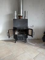 Barbas inbouw haard met 4m dubbelwandige buis, Huis en Inrichting, Haarden, Ophalen, Gebruikt, Inbouwhaard, Houthaard