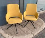 Artifort Jima Highback draaibare fauteuil geel, Ophalen, Luxe design, Minder dan 75 cm, Zo goed als nieuw