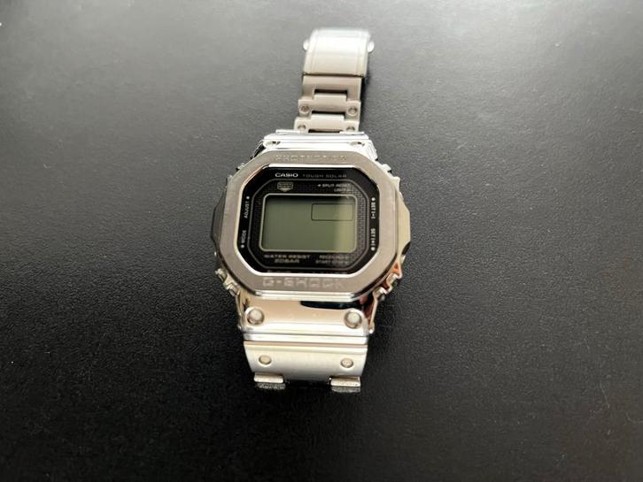 Casio G-Shock GMW-B5000-1ER, Sieraden, Tassen en Uiterlijk, Horloges | Heren, Nieuw, Polshorloge, Casio, Staal, Ophalen of Verzenden