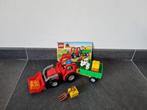 Duplo Ville Grote Tractor - 5647, Ophalen of Verzenden, Zo goed als nieuw, Complete set, Duplo