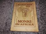 Avonturen van Monki in Afrika, Boeken, Gelezen, Ophalen of Verzenden, Eén stripboek