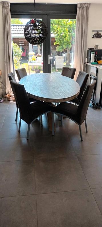 6 eetkamer stoelen