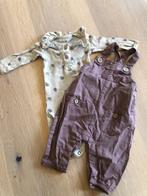 Nieuw! Romper en tuinbroekje, Lil' Atelier, maat 56, Broekje, Jongetje of Meisje, Nieuw, Ophalen of Verzenden