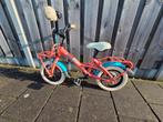Loekie prinses kinderfiets met zijwielen 12 inch, Fietsen en Brommers, Ophalen, Zijwieltjes, Gebruikt, Minder dan 16 inch
