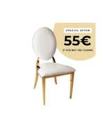 Dior stoelen, Gebruikt, Wit, Ophalen of Verzenden, Vijf, Zes of meer stoelen