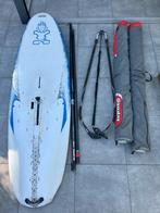 Beginnerset compleet plank 195 liter zeilen 5.5 6.5, Ophalen, 250 tot 300 cm, Met vin(nen), Complete set