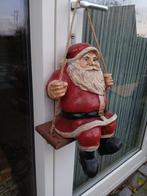 Tuinbeeldje van de Kerstman op een schommel, Diversen, Kerst, Ophalen of Verzenden, Zo goed als nieuw