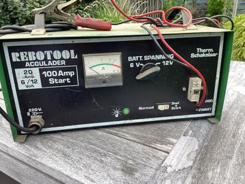 Rebotool Acculader 6/12V - 100Amp beschikbaar voor biedingen