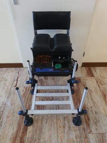 ARCA MONZA 100 VISKIST/ZITKIST met voetenplateau+aasplateau beschikbaar voor biedingen