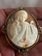 TOP grote camee goud, Verzenden, Goud