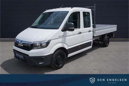 MAN TGE 3.180 | AUT | Pick-Up DC | L4 | Open Laadbak | App-C, Auto's, Bestelauto's, Bedrijf, Te koop, ABS, Airconditioning, Alarm