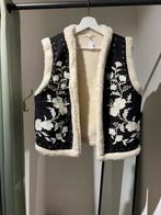 My Jewellery bodywarmer zwart creme L, Ophalen of Verzenden, Zo goed als nieuw, Zwart